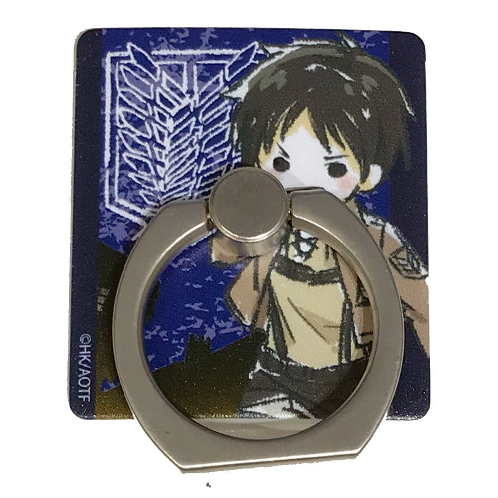 ATTACK ON TITAN 進撃の巨人 - スマキャラリング 進撃の巨人 01 The Final Season Ver. エレン(グラフアートデザイン) / スマホ・アクセサリー - PGS
